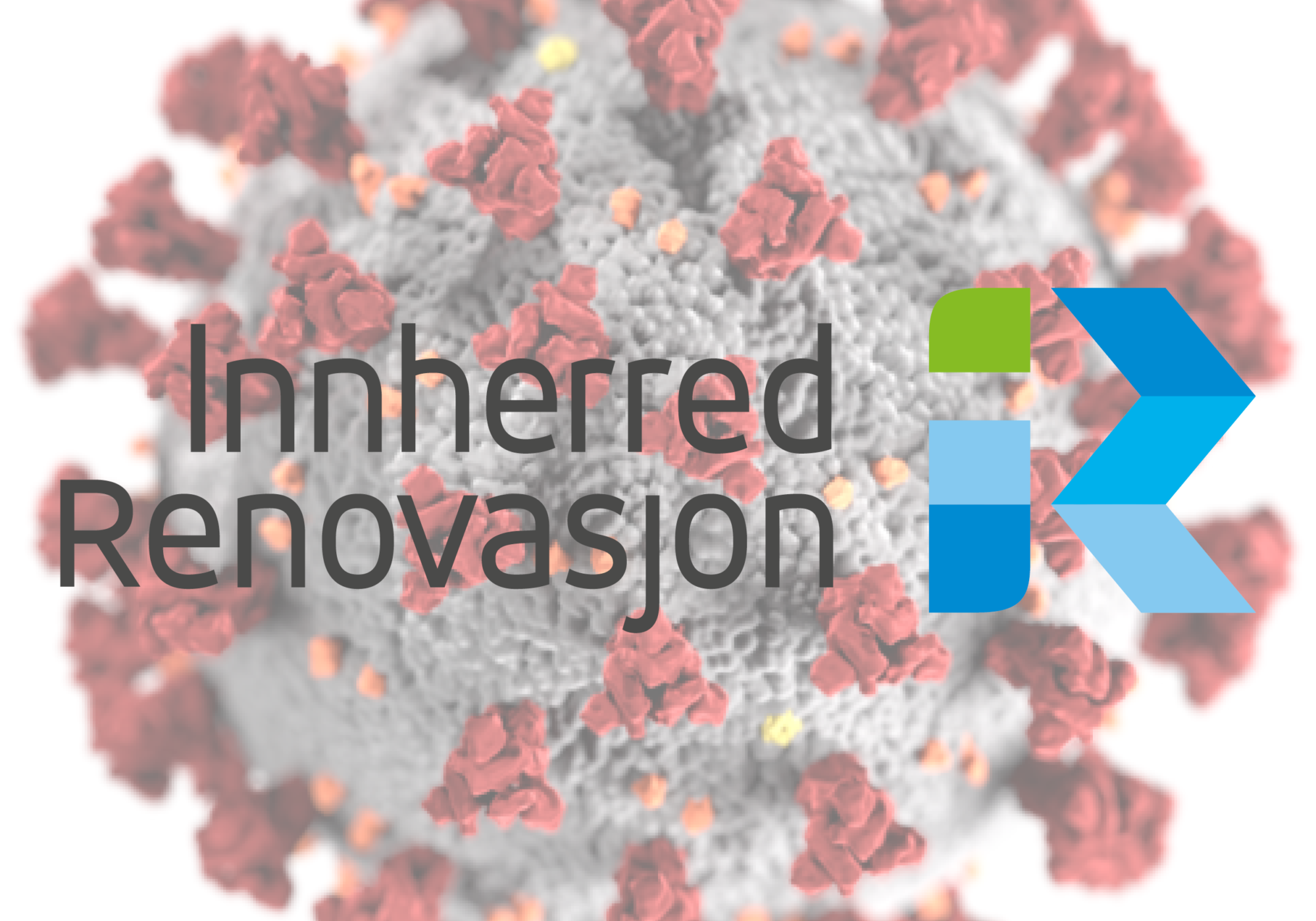 Koronavirus med IR-logo
